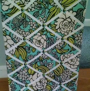 Vera Bradley ribbon board